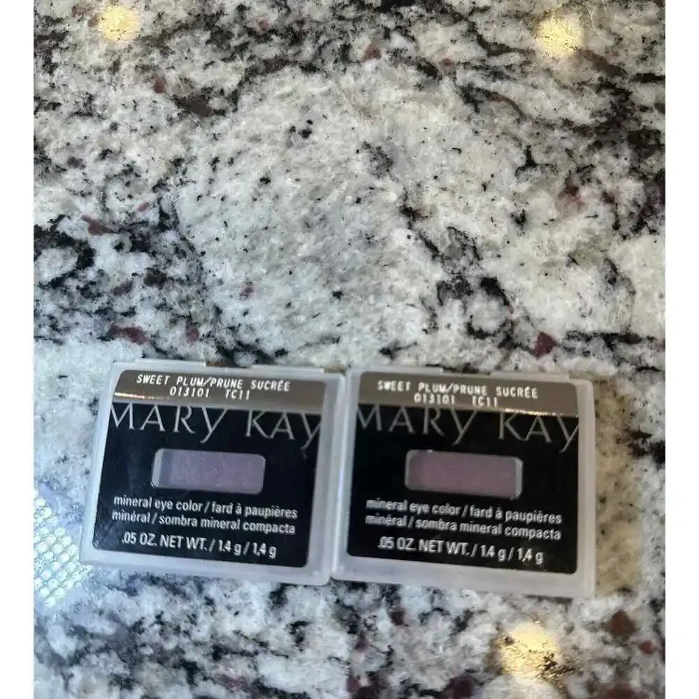 Mary Kay Set Of 2 Sweet Plum/prune Sucree Mineral Eye Color